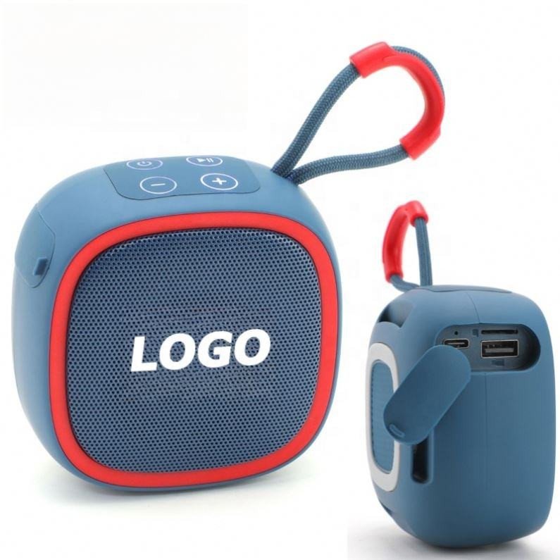 Portable Bluetooth Speaker - Custom Logo Mini Wireless Speaker for Promotional Gifts & Outdoor Use
