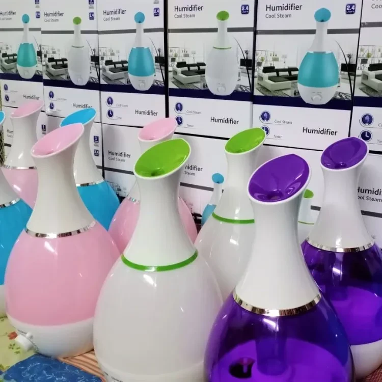 2.4 Liters Cool Mist Humidifier with Color Changing Night Light