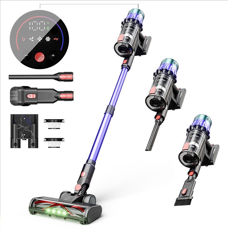 Household Appliances Seven Batteries Portable Standing Vacuum Cleaner Wireless Vacuum Cleaner Cordless Vacuum Cleaner