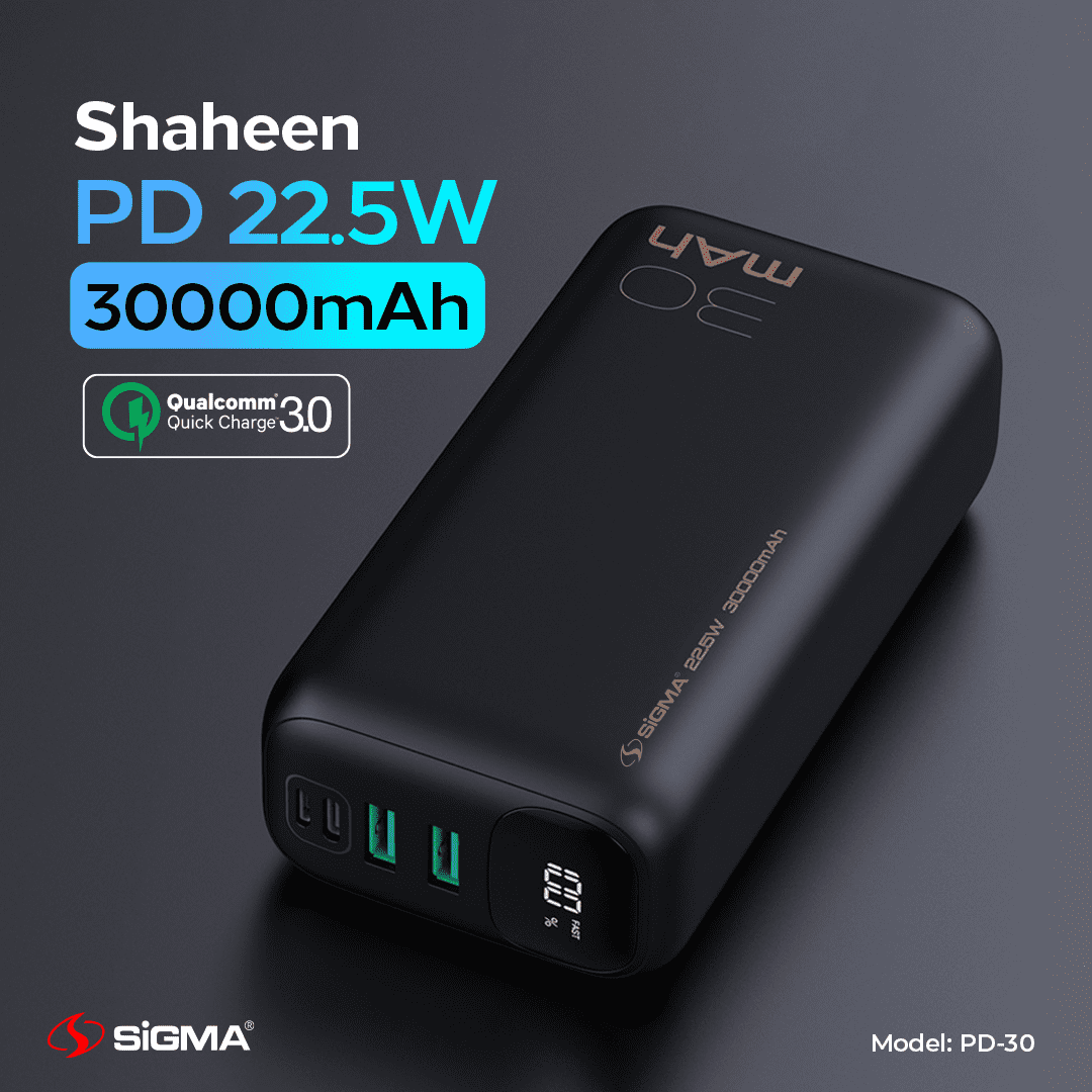 Sigma 30000mAh PD-30 Shaheen