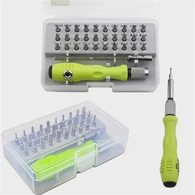 32 In 1 Multifunctional Combined Screwdriver Household Portable Magnetic Precision Screwdriver Set Maintenance Keys Tools