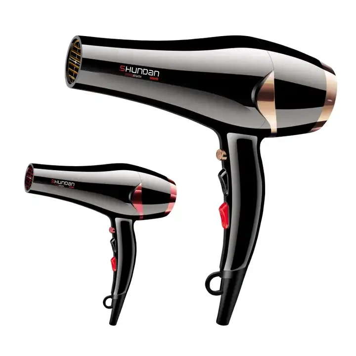 Three Heat settings Hair Dryer 2000W Hair blower Professional use Salon Household Popular Black Choice