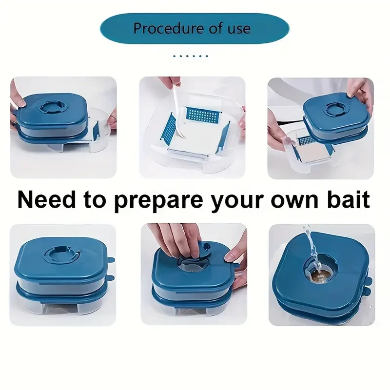 1/2pcs Cockroach Trap, Suitable for Spiders, Ants, Cockroaches - a Must-Have Item for Kitchens, Bedrooms, And Homes,