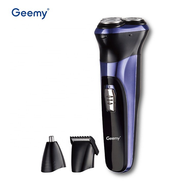 GM6607 Hair Cutter Set Detachable Nose Trimmer Professional Men's Shaver Hair Trimmer Stainless USB Head Razor Wholesale GEEMY