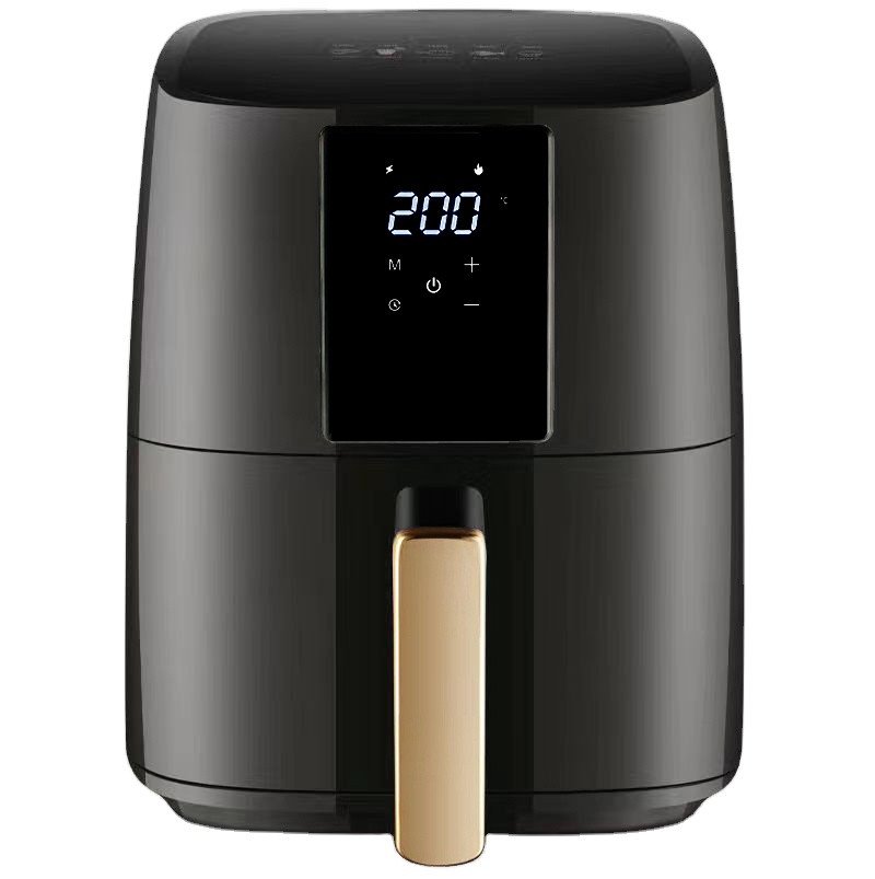 5.2L Smart Touch Control Air Fryer Large Capacity Oil-Less with Digital Control for Household Use Factory Direct Sales