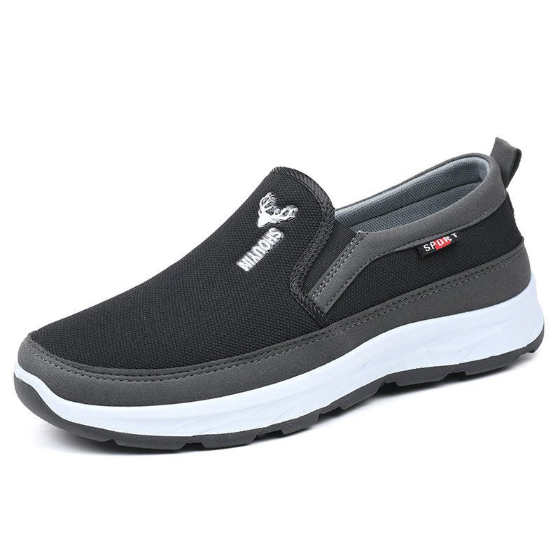 Unisex Breathable Athletic Casual Sneakers Lightweight Low-Top Slip-On Loafers or Men/Women