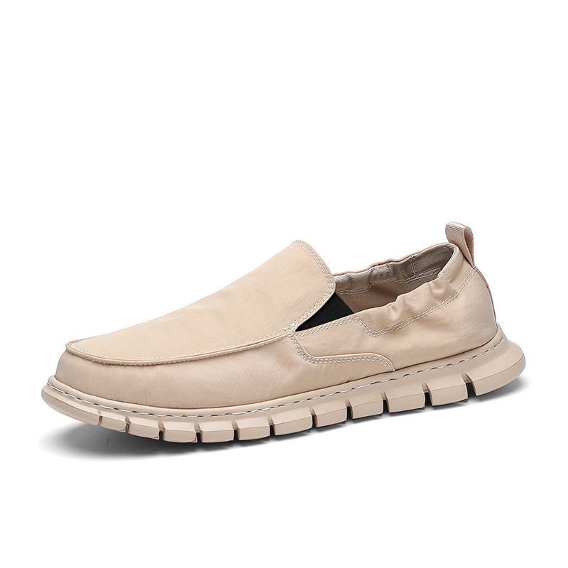 New Casual Men's Loafers Breathable Men's Casual Canvas Shoes