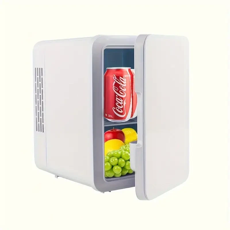 4L Dual-Use Portable Mini Fridge - Convertible Cooling & Heating, European Plug, Semiconductor Technology, 39°F Minimum Temperature