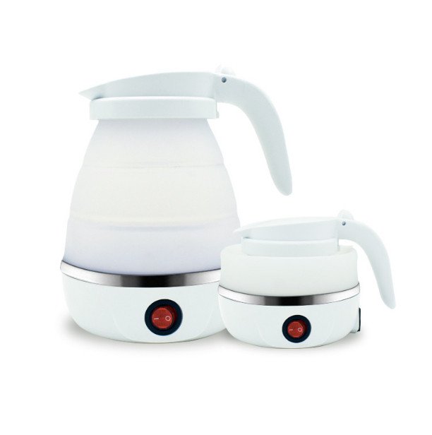 New design mini portable foldable silicone electric kettle for travel