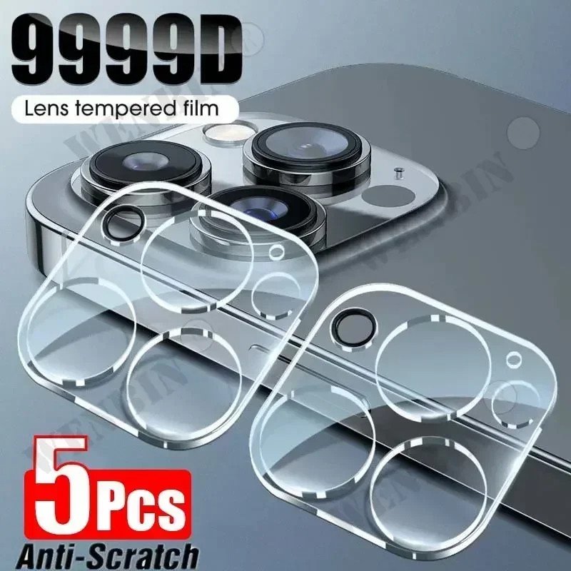 Camera Lens Protector Glass For iPhone 16 16e 15 14 Pro Max 13 12 11 Pro Max Plus Full Cover Protective Glass For Camera Film