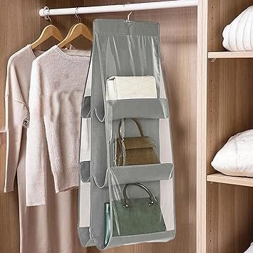 6 Pocket Hanging purse Organizer