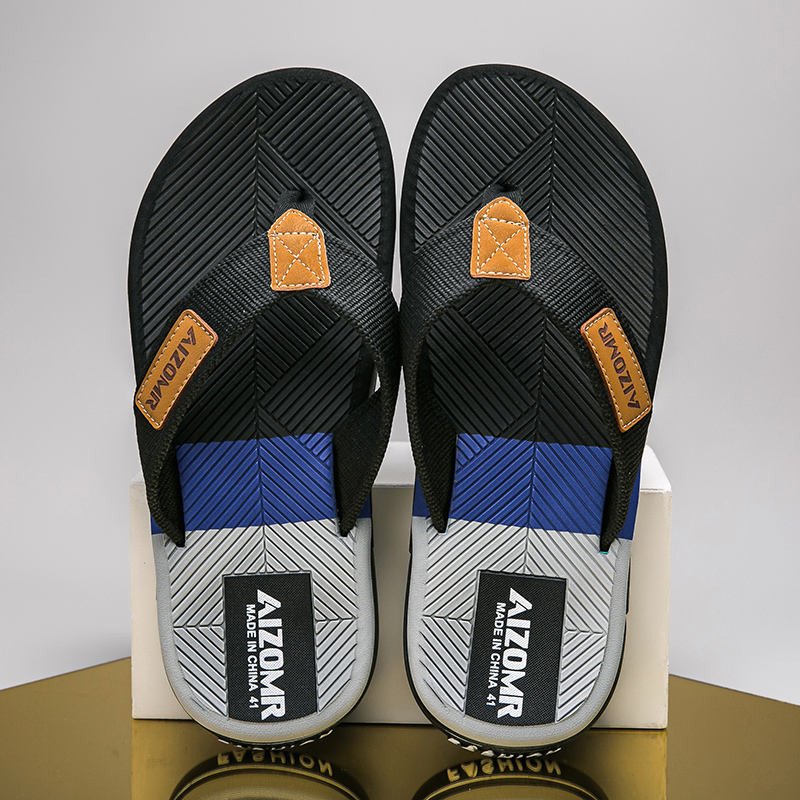 NEW Models Toe slippers Indoor Outdoor Mens Flip-flops Luxury High Quality comfort Soft Beach Slipper Sandals USA Market
