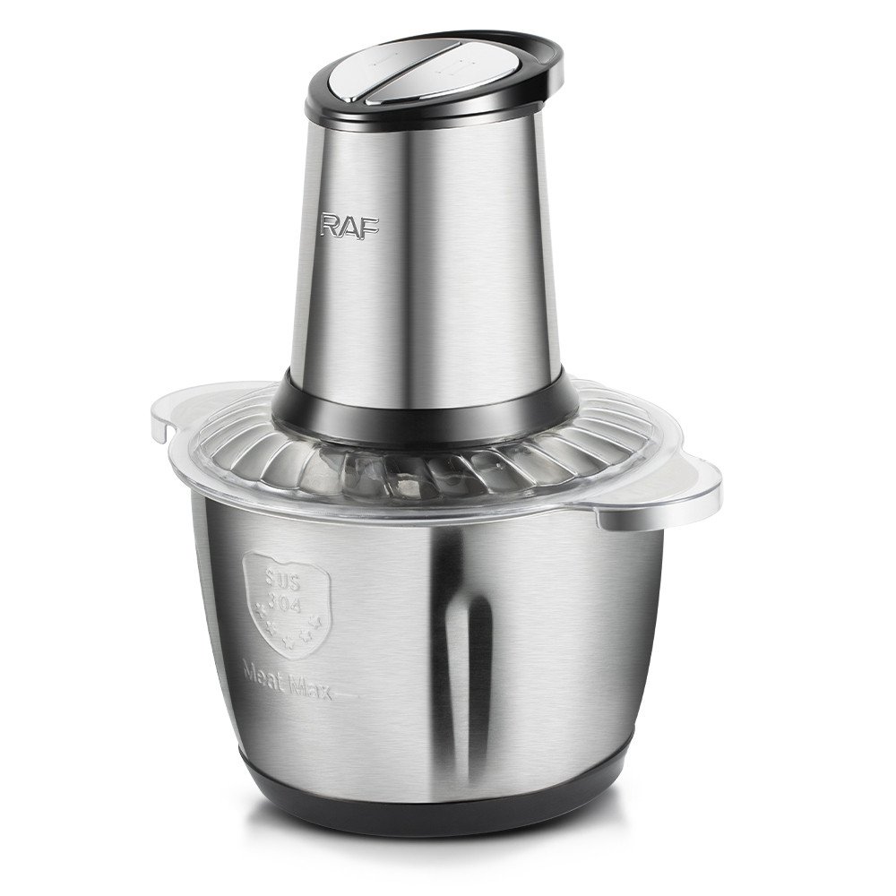 RAF High Quality Household Multifunction Meat Grinder Stainless Steel 3L Food Chopper Yam Pounder Food Processor