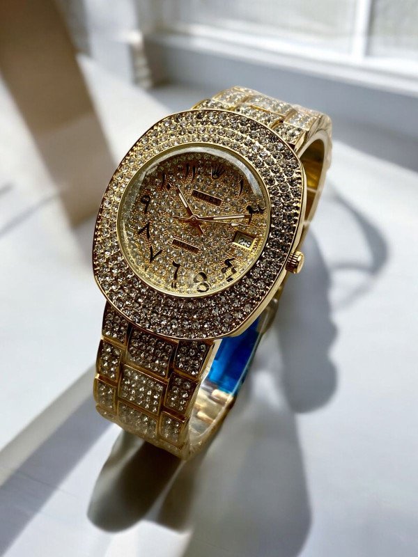 Rolex full stone watch