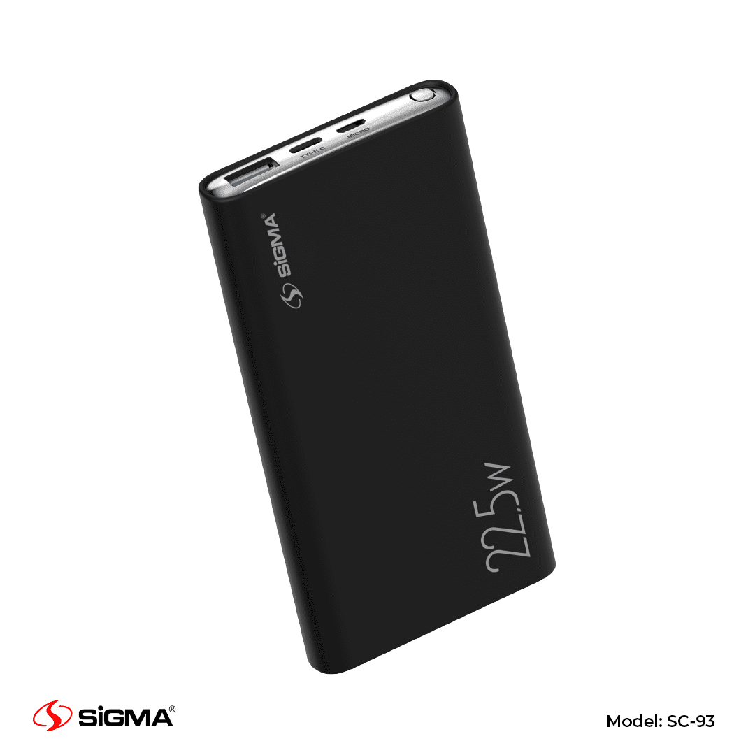 Sigma SC-94 Ghauri 22.5W PD+QC3.0 10000mAh