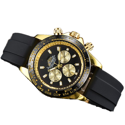 Wholesale Men's Watch Private Label New Designer Quartz Chronograph Waterproof Stainless Steel Silicone Business Sport