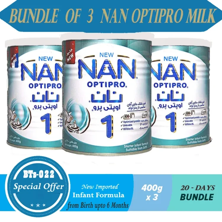 imported nan 1 bundle of 3 packs 400g