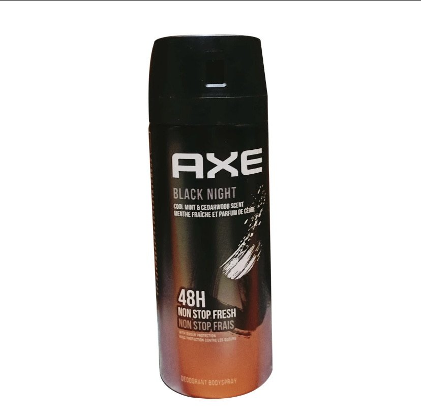 badgeAXE BS BLACK NIGHT ROCK Deodorant Spray For Men, 150ml