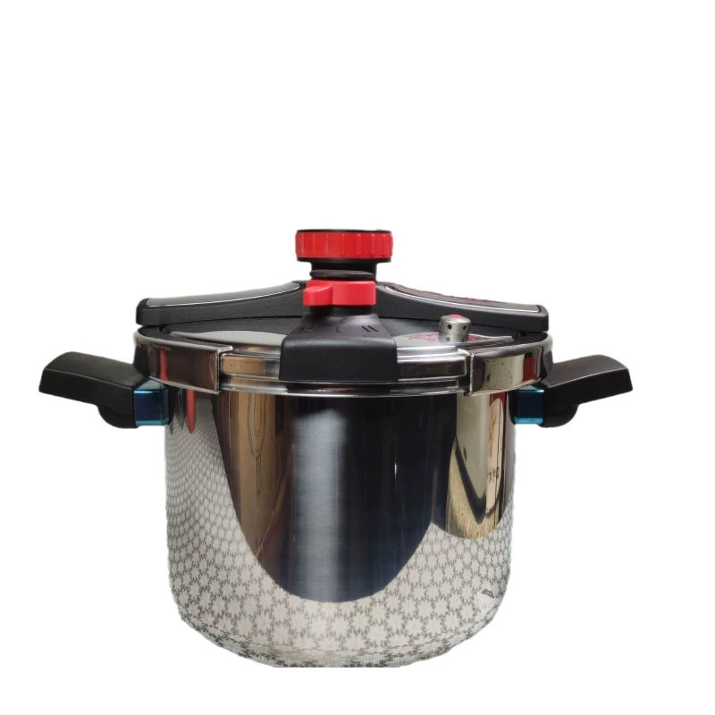 Factory Stainless Steel Pressure Cooking Pot 5L/6L Capacity for Gas Stove for Kitchen Use by Wholesalers