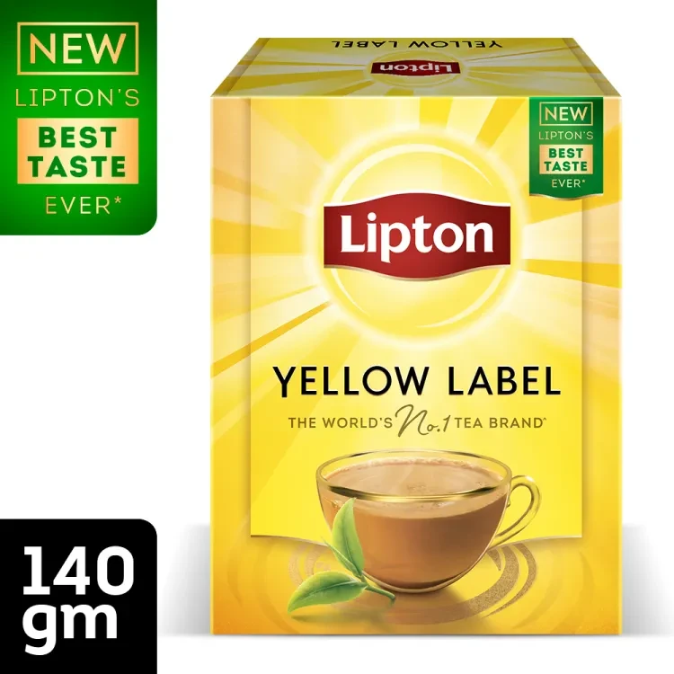 ipton Yellow Label Black Tea 140gm