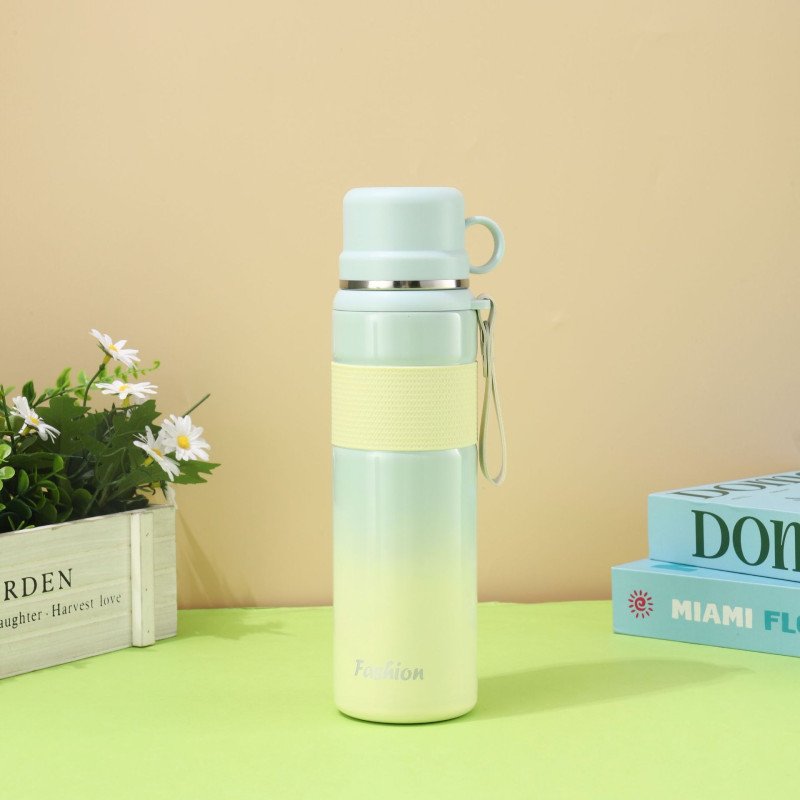 Portable Stainless Steel Insulated Water Bottle Leak-Proof Thermos Cup for Outdoor Activities-for Travel Camping Gym