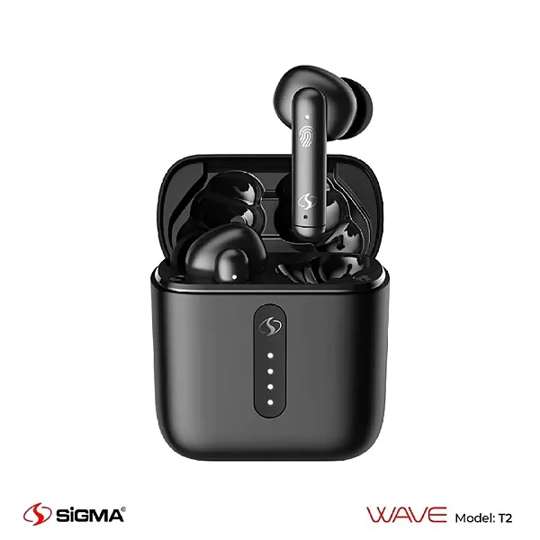 Sigma WAVE T-2 TWS Wireless Earphone Bluetooth 5.1 Headphone Headset True Wireless Earbuds Handsfree Ear Buds