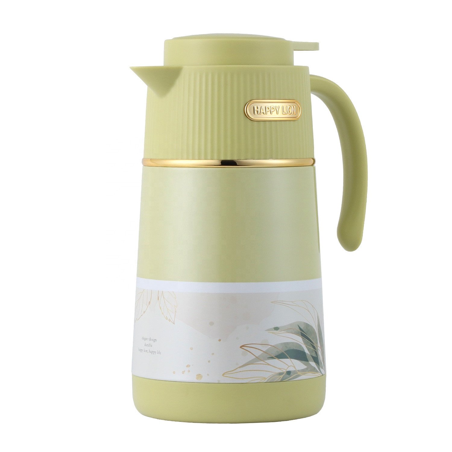 New Arrival 1000ml Good Quality Iron Body Drinks Pot Thermal Jug Keep Warm Thermos Vacuum Flask