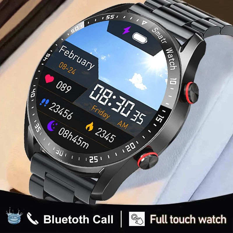 ECG+PPG Bluetooth Call Smart Watch Men Health Heart Rate Blood Pressure Fitness Sports Watches Man Sports Waterproof Smartwatch