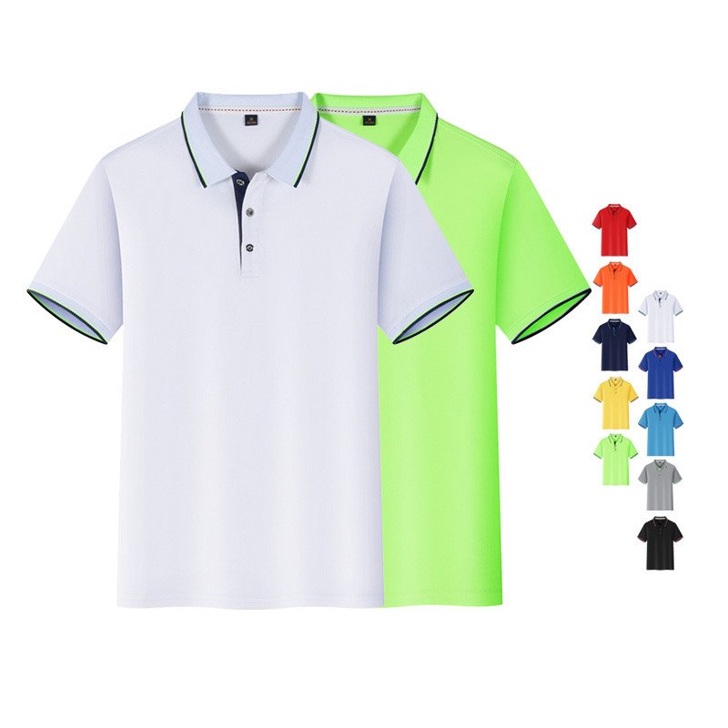 Wholesale Breathable Men's T-Shirt Polo Shirt Quick Drying and Comfortable With Custom Logo for Sports