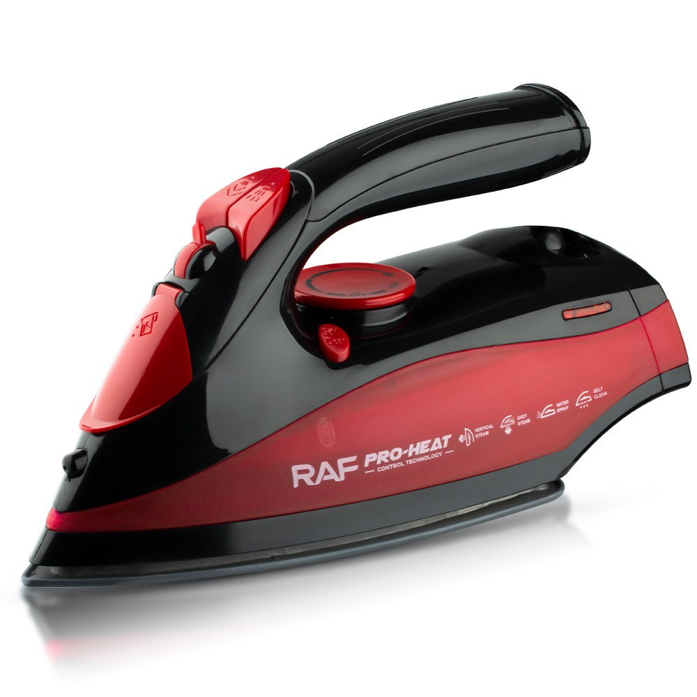 Household Handheld Electric Steam Iron Ceramic Soleplate Electric Steam Iron Thermostat Controlled Electric Iron