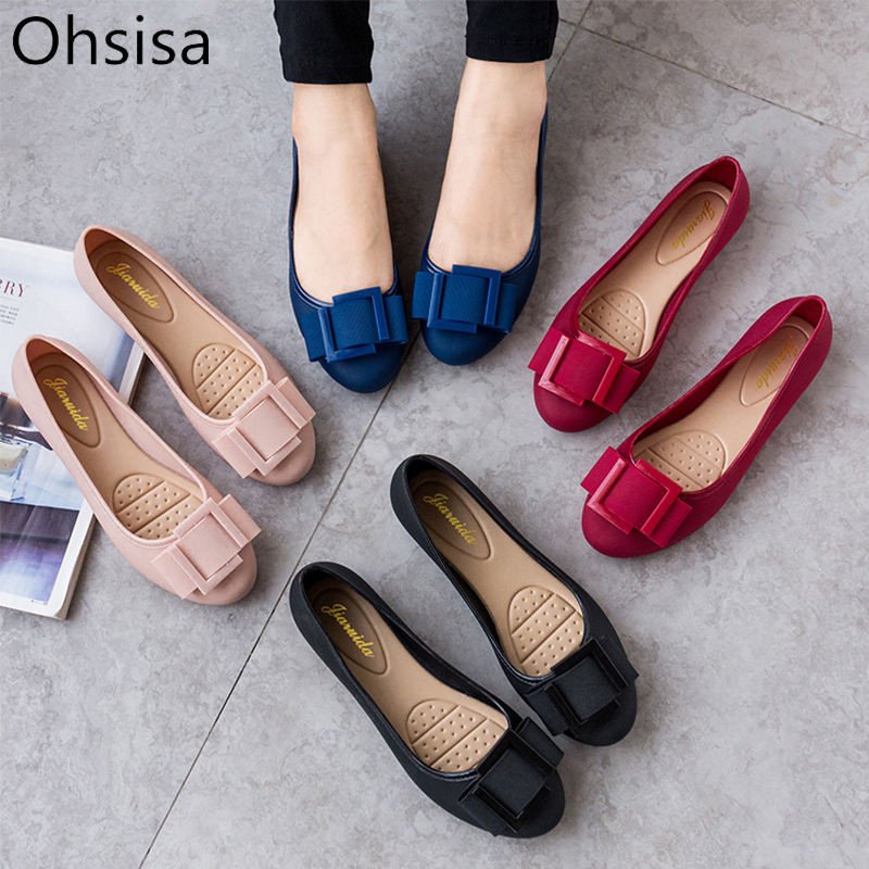 Fashion Round Toe Flat Square Women Shoes Walking Shoe Flats Women Solid Color Outdoor Shoes