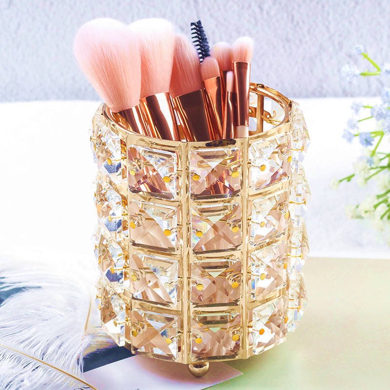1pcs Acrylic Graffiti Pen Nail Art Brush Holder Manicure Diy Salon Glass Nail Accessories Storage for Cosmetic Brush Tools