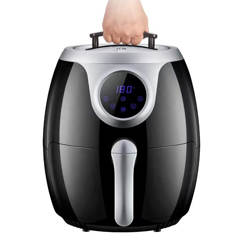 Super Large Capacity 8L Air Fryer 1800W Touch Screen Air Cooker Fryer Timing Oil Free Non-stick Air Fryer AF708 Hidden Handle