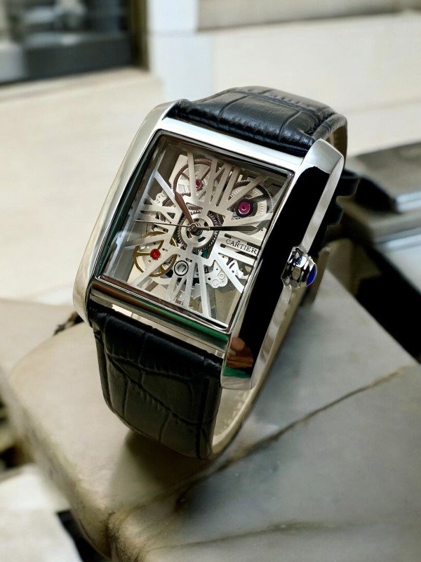 Cartier strap geneve Skeleton model