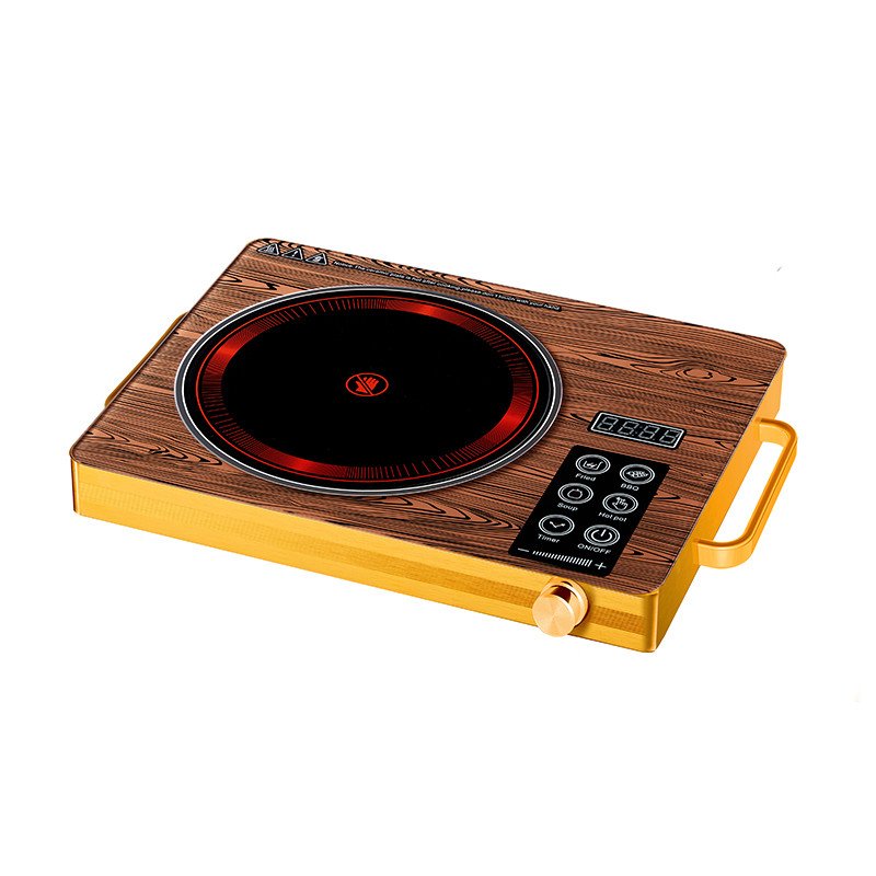 Wholesale Single Burner Electric Hot Pot Light Wave Tea Induction Cooker Household Ceramic Manufactured for Foreign Trade