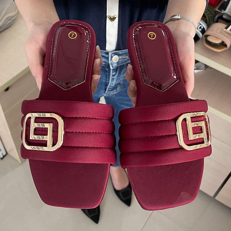 Excellent High Quality Adult Summer Slides Fashion comfort Ladies Footwear Soft Ladies Sandals Casual Flat slippers Shoes
