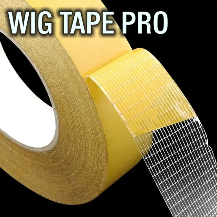 Keep Your Hair Patch Secure with Hair Wig Tape - 22m Wide and 15 Yards Long