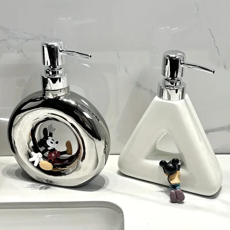 A Creative Ceramic Hand Soap Bottle, An Empty Bottle For Bathroom Shower Gel Hand Soap Dispenser