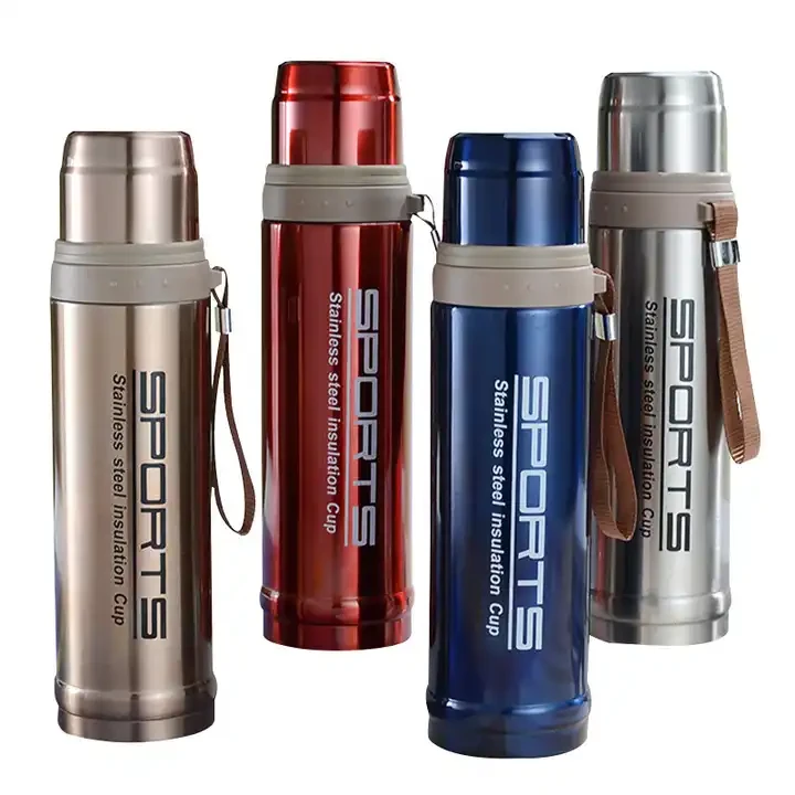 Outdoor sports 750ml bullet mug outdoor vacuum portable business advertising gift Cup