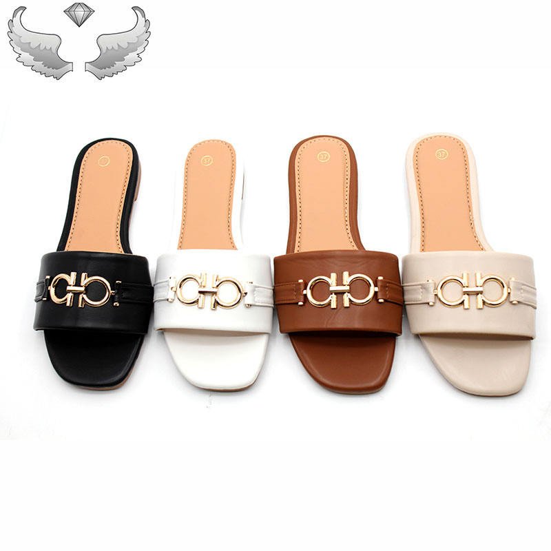 High Quality Women's Summer New Flat Shoes Anti-slip Wear-resistant Factory Direct Selling Fashion Light Ladies slippers
