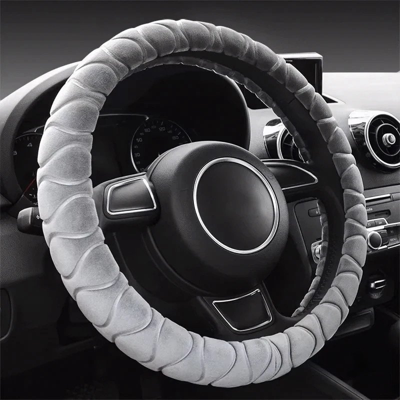 Car Steering Wheel Covers Suede Steering Wheel Cover Car Accessories For Kia Morning Picanto Rio Stonic Sportage Ceed Optima For