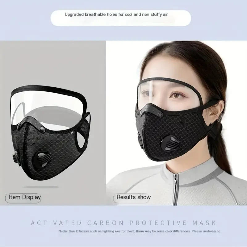 Spring/Summer Electric Motorcycle Riding Sunscreen Mask, Full Face Cover, Windproof, Sports Protection