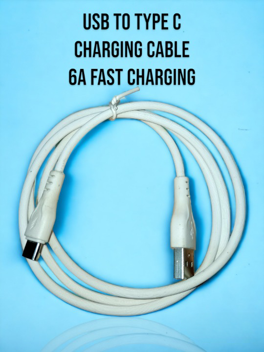 USB To Type C Charging & Data Cable 6Amp Fast Charging