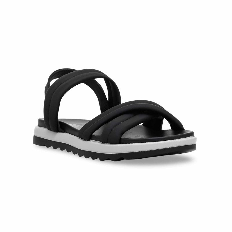 Black Formal Heeled Sandal PU0296
